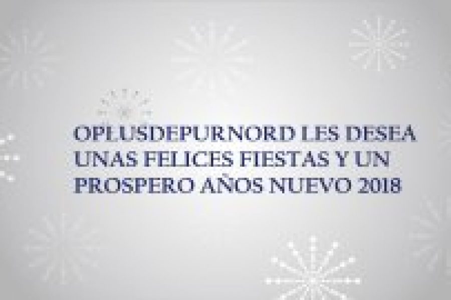 Oplusdepurnord les desea una Feliz Navidad