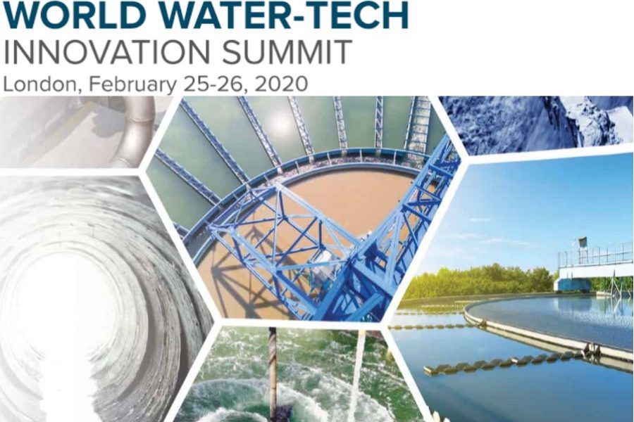 Cumbre Mundial de Innovación en Tecnología del Agua el 25 y 26 de febrero
