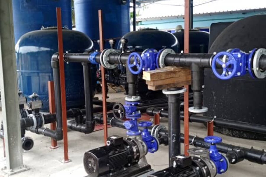 Depurnord trabaja en la instalación de una planta potabilizadora en Guinea Ecuatorial